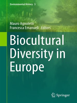 cover image of Biocultural Diversity in Europe